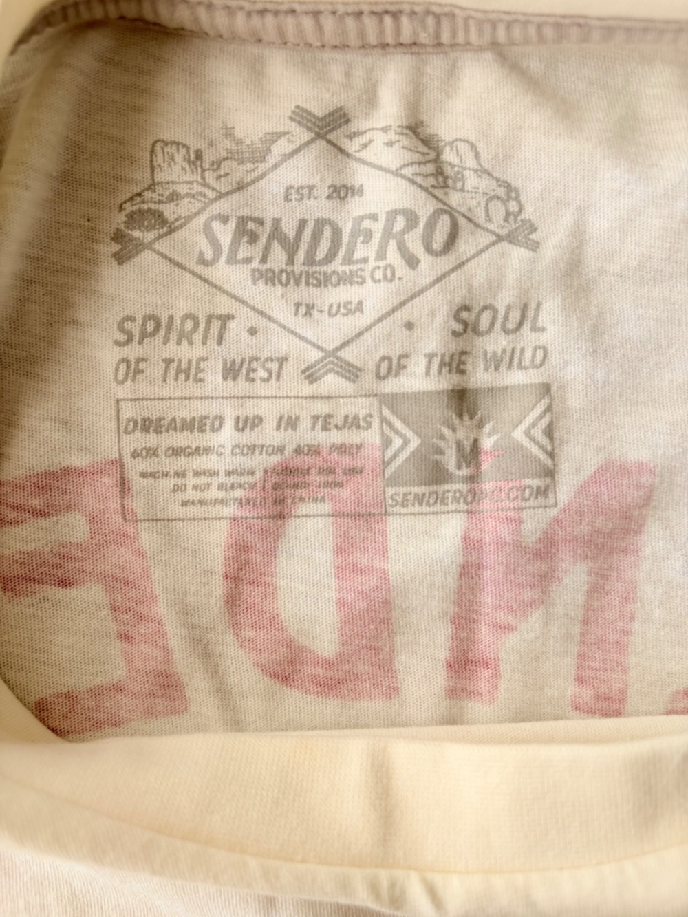 Sendero Provisions Co. "La Javelina" Graphic Tee Size M - Picture 6 of 7